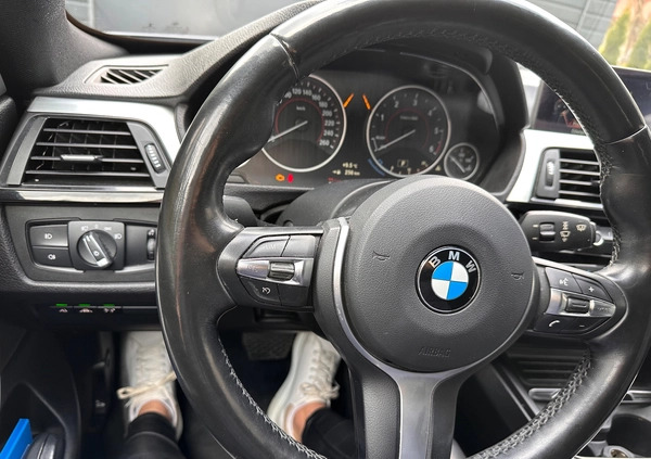 BMW Seria 4 cena 94000 przebieg: 128628, rok produkcji 2016 z Dąbrowa Białostocka małe 172
